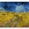 Wheatfield with Crows