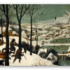Hunters in the Snow