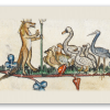 The Fox Preaches to the Geese