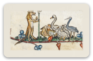 The Fox Preaches to the Geese
