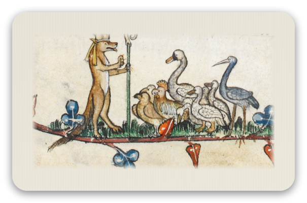 The Fox Preaches to the Geese