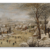 Winter Landscape with a Bird Trap