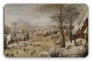 Winter Landscape with a Bird Trap