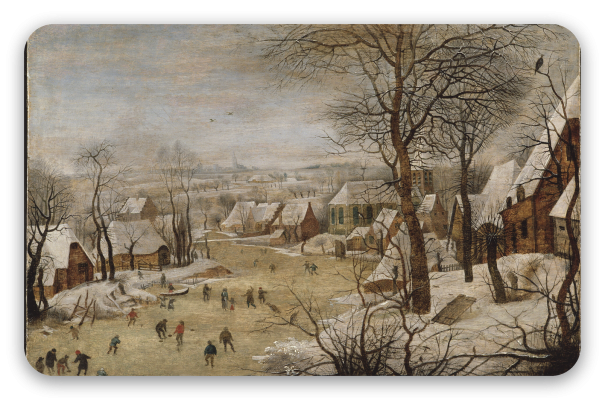 Winter Landscape with a Bird Trap