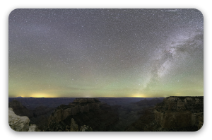 Milky Way over the Canyon