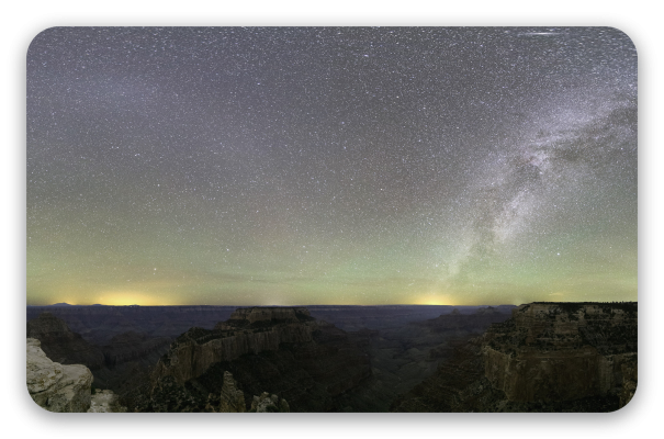 Milky Way over the Canyon