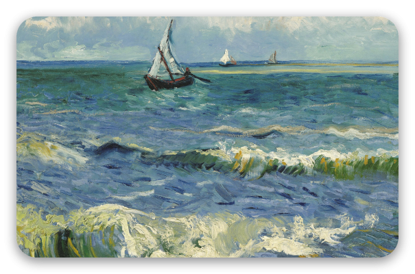 Seascape near Saintes-Maries