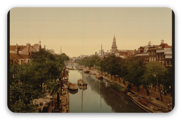 Amsterdam around 1900