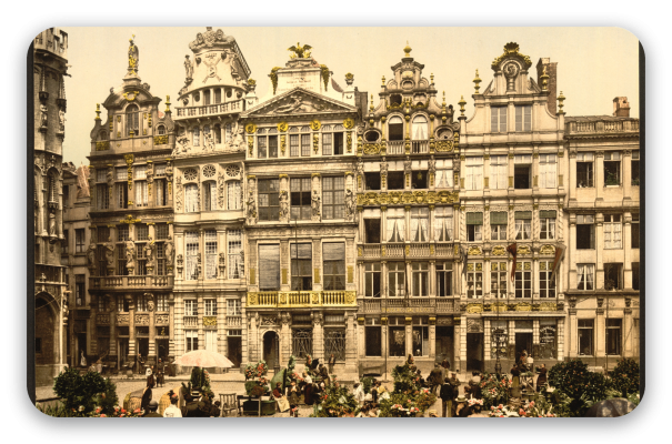 Brussels around 1900