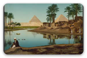 The Pyramids around 1900