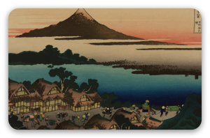 Dawn at Isawa in Kai Province