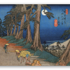 Hiroshige Travellers in the Moonlight