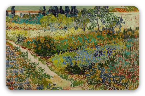 Vincent van Gogh Garden at Arles