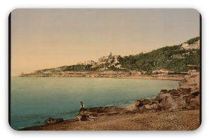 Bordighera on photochrome prints