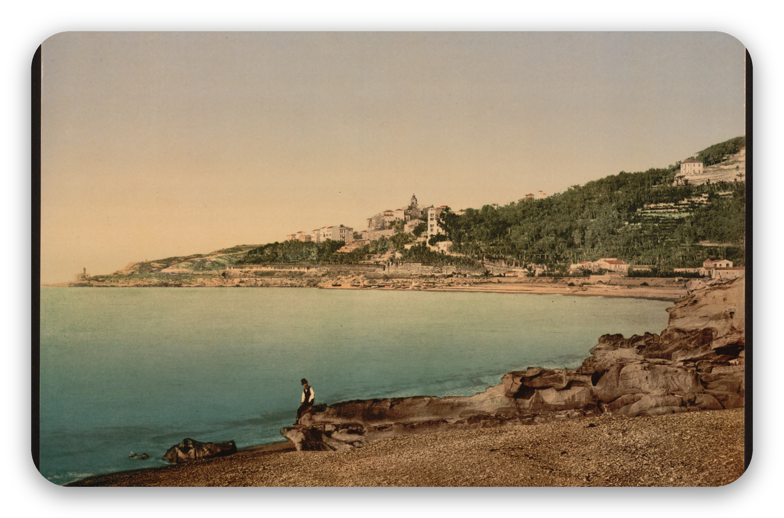 Bordighera on photochrome prints