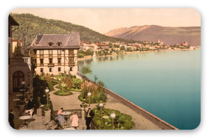 Lake Garda on photochrome prints