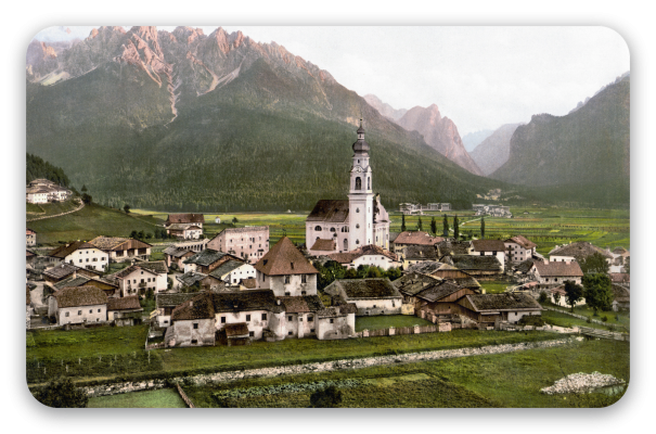 Toblach on photochrome prints