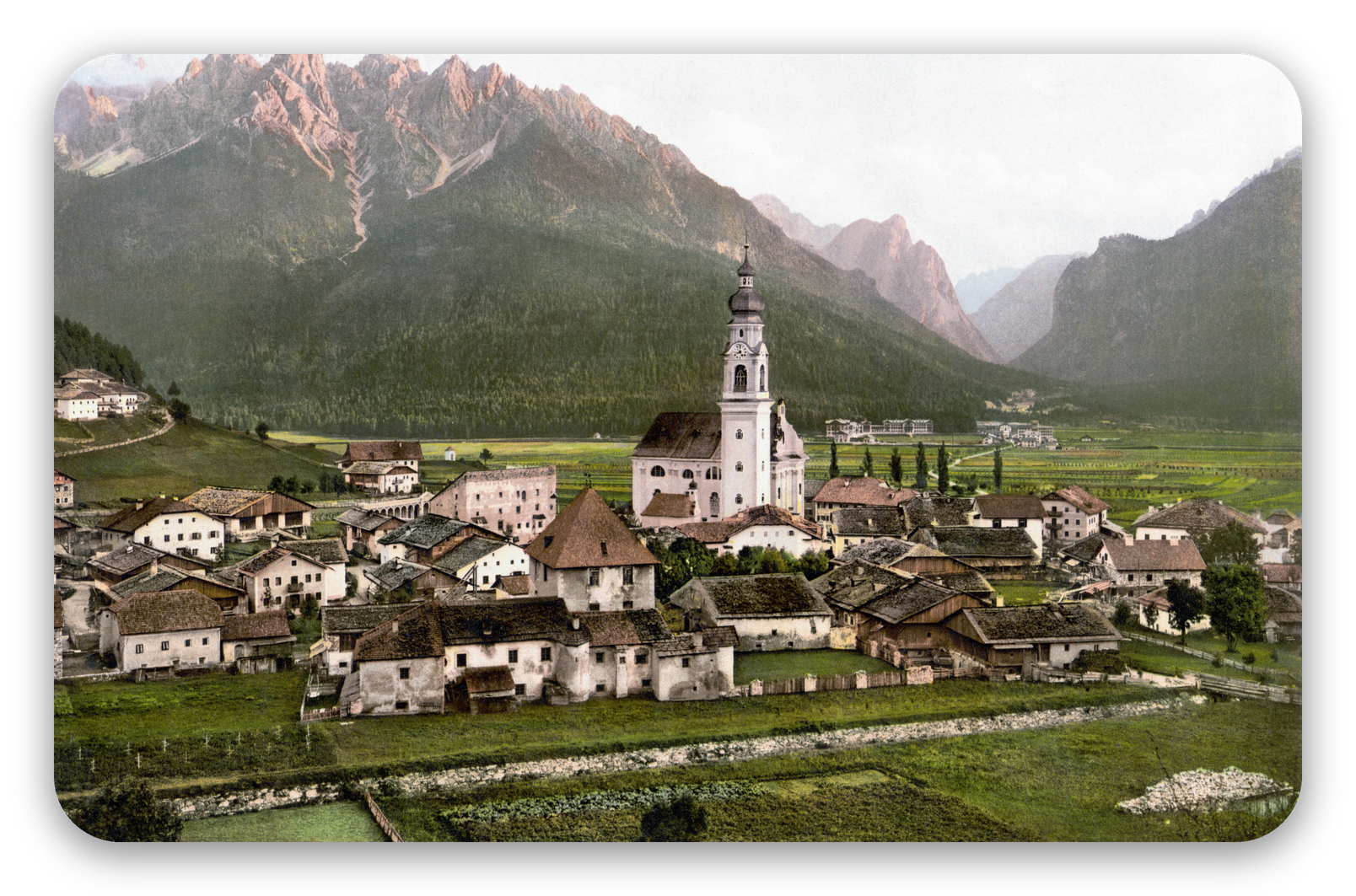 Toblach on photochrome prints