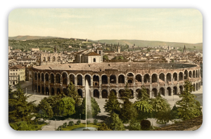 Verona on photochrome prints