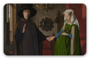 The Arnolfini Portrait (detail)
