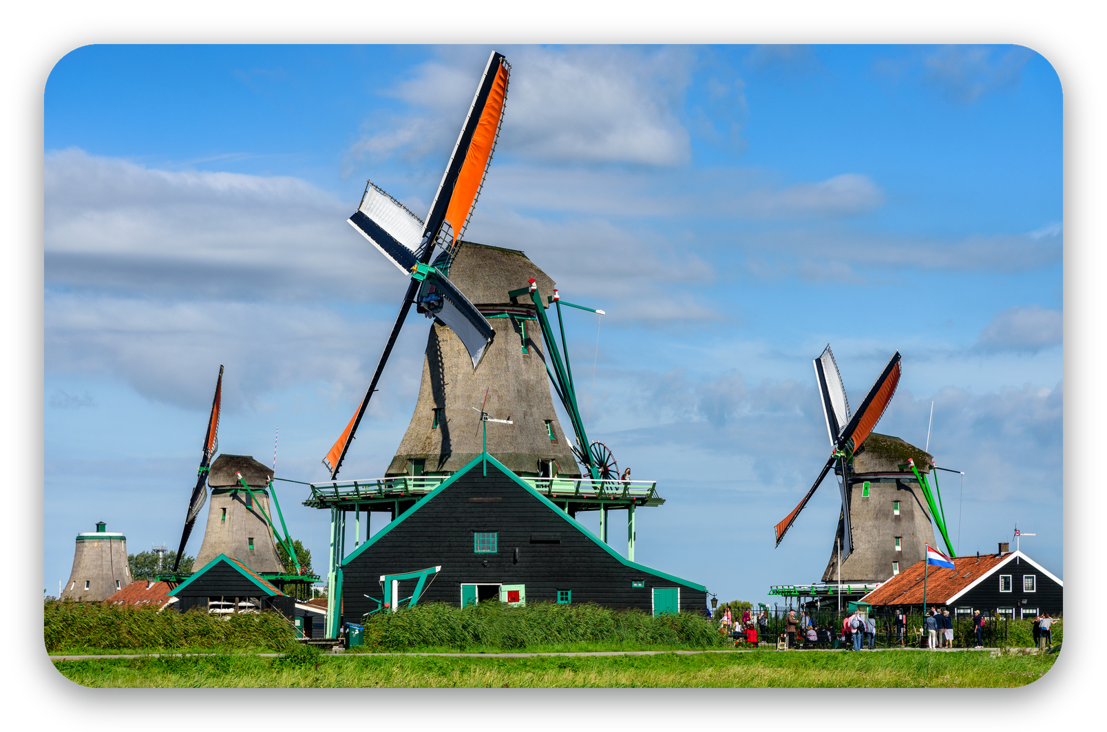 Windmills on the Zaan