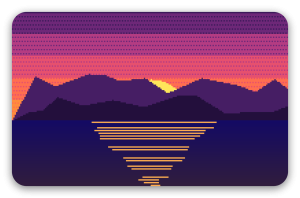 Pixel Sunset